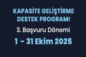 Kapasite Geliştirme Programı 3. Başvuru Dönemi Başladı